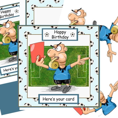 Football - Heres your card