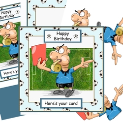 Football - Heres your card
