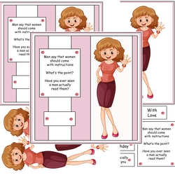Men and instructions