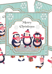 Trio of penguins