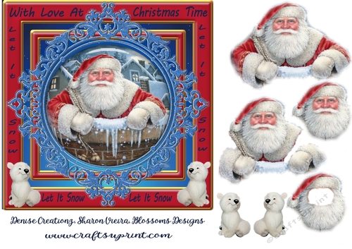 Santa let it snow