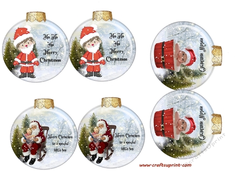 Baubles Christmas set one