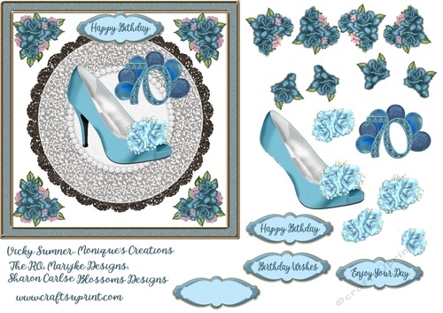Blue Birthday  age 70