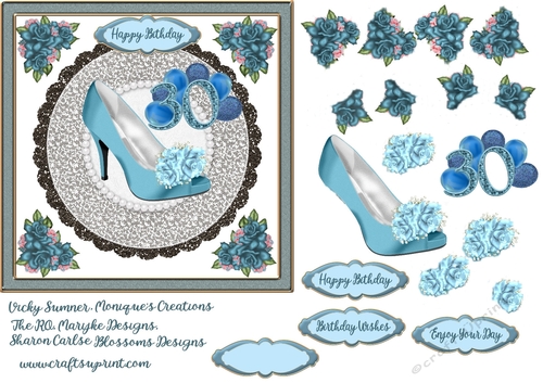 Blue Birthday  age 30