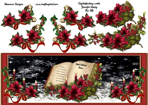 Large DL Christmas From 