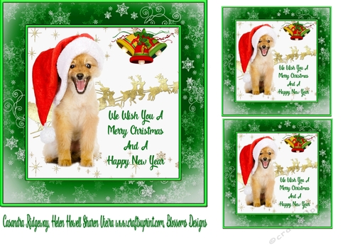 Christmas dog 1