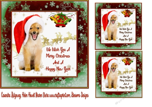 Christmas dog 2