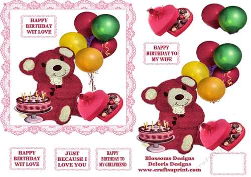 Birthday bear