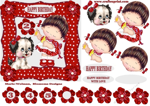 Little girl birthday