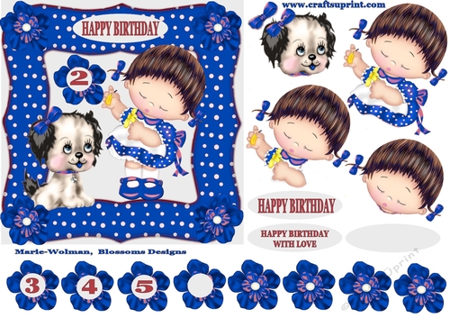 Little girl birthday 1
