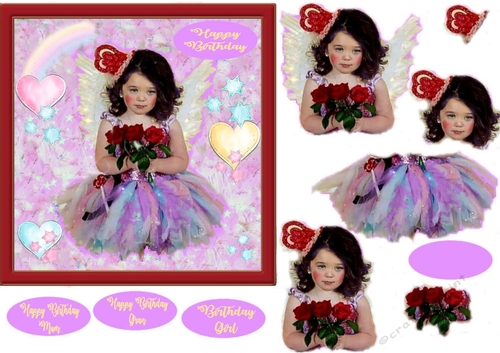A Beautiful little fairy girl