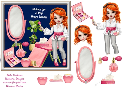 A make up birthday design 6