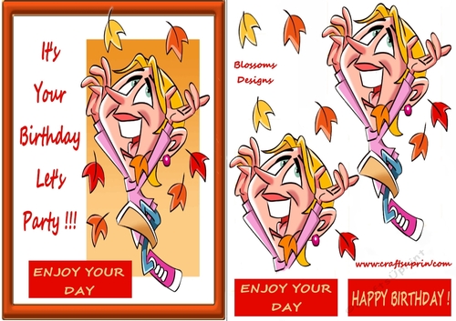 Humorous Birthday enjoy your day