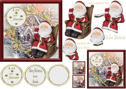 Santa tells a story