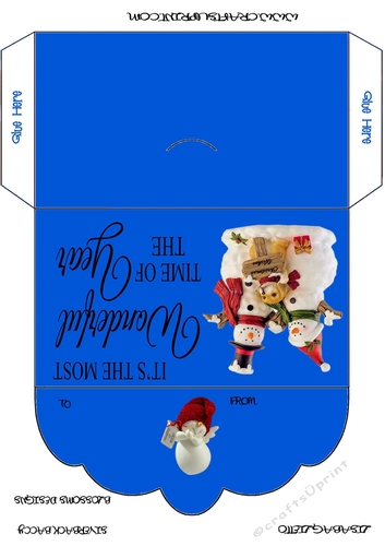 Christmas money wallet 2