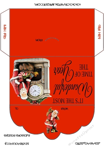 Christmas money wallet 5