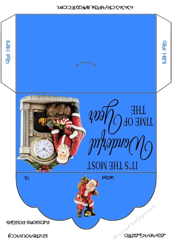 Christmas money wallet 6