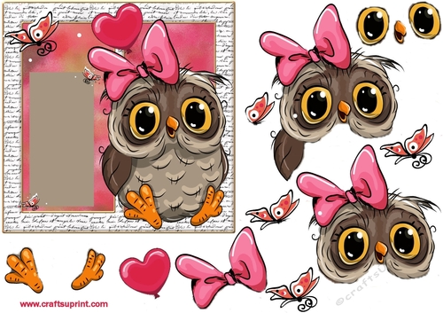 Owl Birthday design