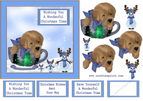 Christmas Pup in A cup 2