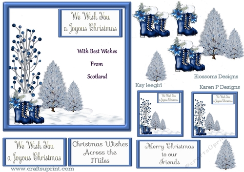 Christmas from personalised  from Scotland