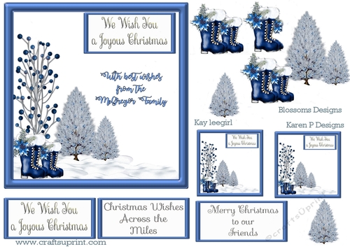 Christmas from personalised from the McGregor Family