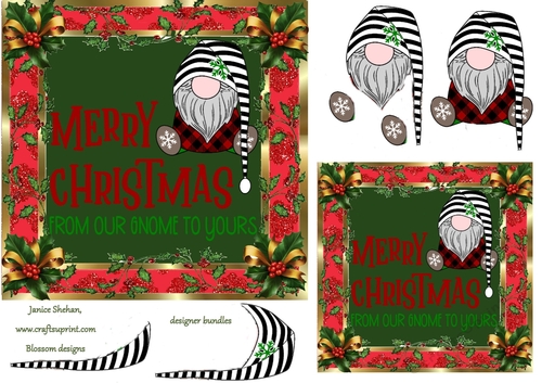 from our Gnome to yours red frame