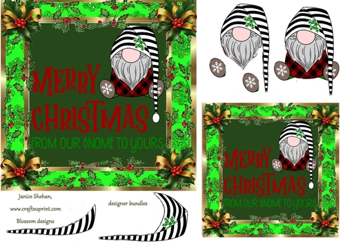 from our Gnome to yours green frame