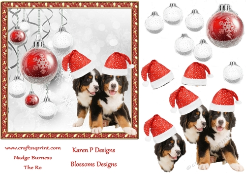 Dog Groomer Christmas Design