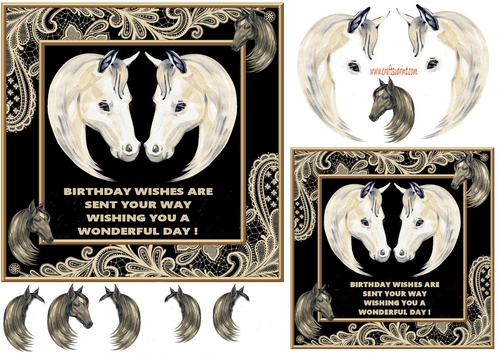 Horse birthday 1