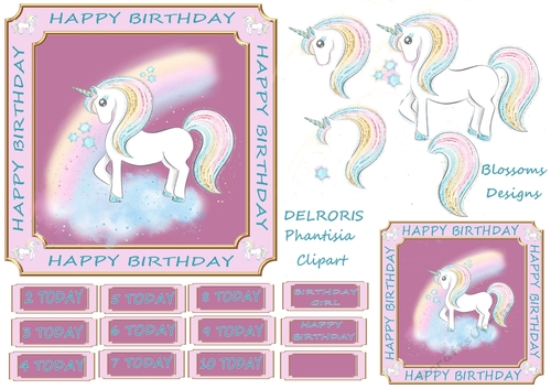 Happy Birthday Unicorn 2