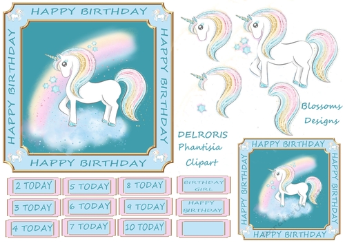Happy Birthday Unicorn 3