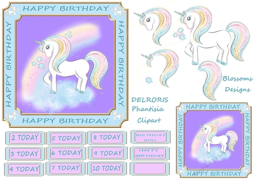 Happy Birthday Unicorn 4