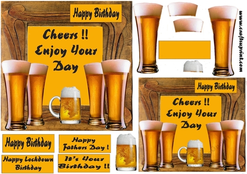 Male Birthday or Fathers day