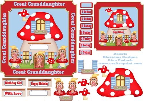 gnome birthday  great granddaughter