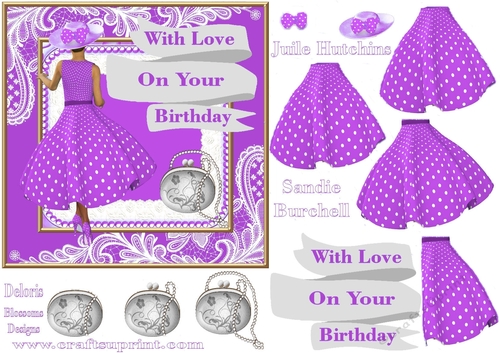 lady in lilac