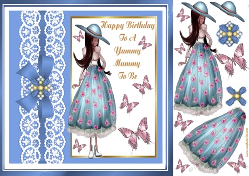 yummy mummy birthday design