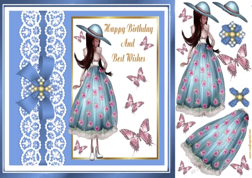 lovely ladies birthday design