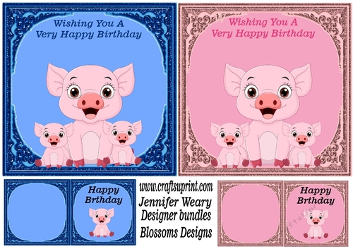 Childrens animal toppers 10