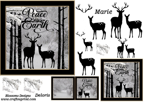Black and White Christmas 