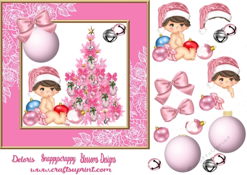 Baby first Christmas no text