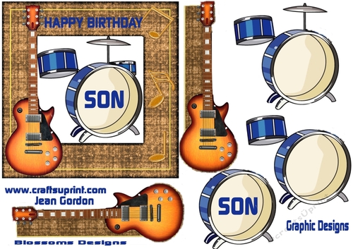 music guitar drums 1