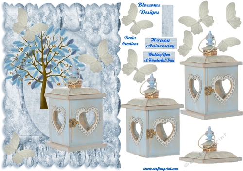 A lovely wedding anniversary design or special day