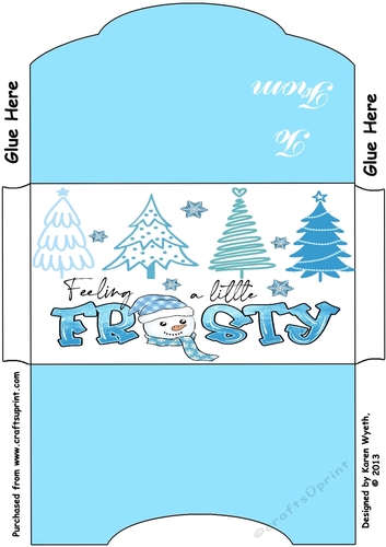 Christmas Money Wallet 3