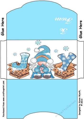 Christmas Money Wallet 4