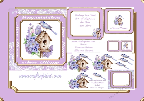 A lovely new home pink