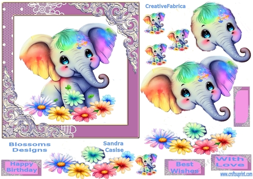 Beautiful Elephant Design 4