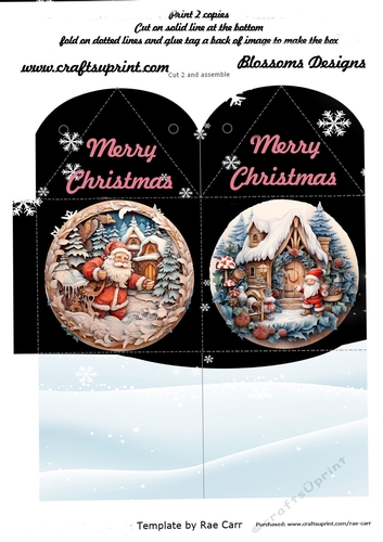 Santa gift bag 2