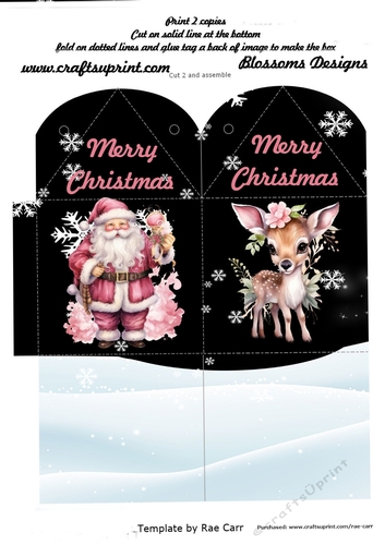 Santa gift bag 3