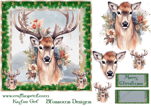 7x7 Vintage Christmas