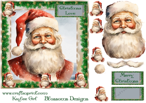 7x7 Vintage Christmas